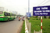 TP.HCM: Bàn giao mặt bằng tuyến Metro số 1, Mở rộng Xa lộ Hà Nội và Quốc lộ 1 trước tháng 5/2014