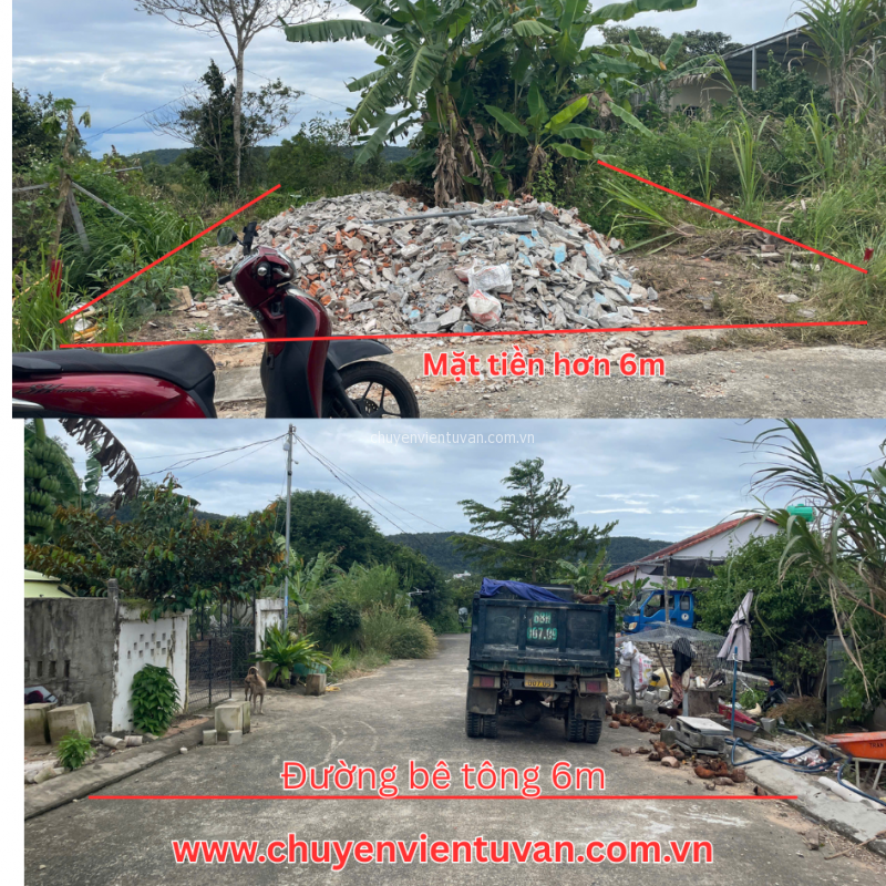 BÁN ĐẤT NỀN PHÍA NÚI – HẺM CHÙA ÔNG SUỐI ĐÁ – KHU PHỐ DƯƠNG TƠ, PHÚ QUỐC