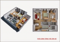 Căn Hộ B1 City Gate Towers 71.91 m2- 2PN - 2WC