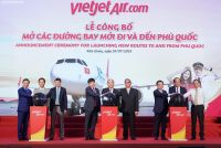 Vietjet mở thêm 4 đường bay mới đến Phú Quốc