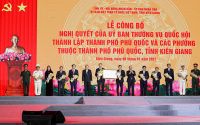 Phú Quốc chính thức là thành phố biển đảo đầu tiên của Việt Nam